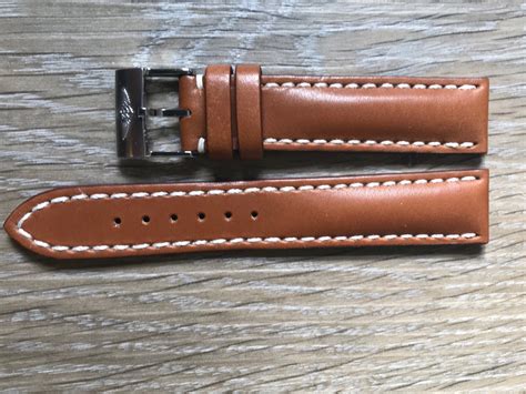 does breitling boutique offer strap adjustment|Breitling genuine leather strap.